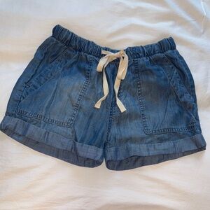 Bella Dahl Dark Blue Jean Shorts